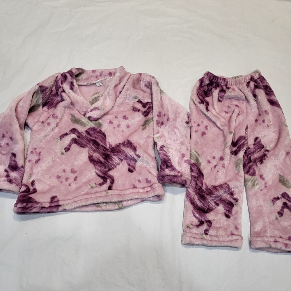 Top Sleeping Pants Suit for girl. T2